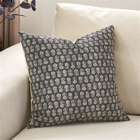 Amazon.com: DOMVITUS 24x24 Pillow Covers, Floral Pillow Covers, Couch ...