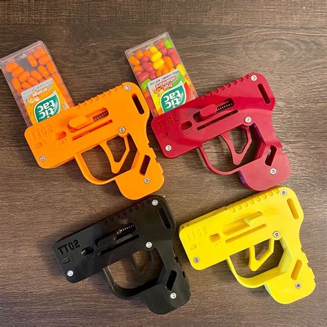 3d printed tic tac gun – Artofit