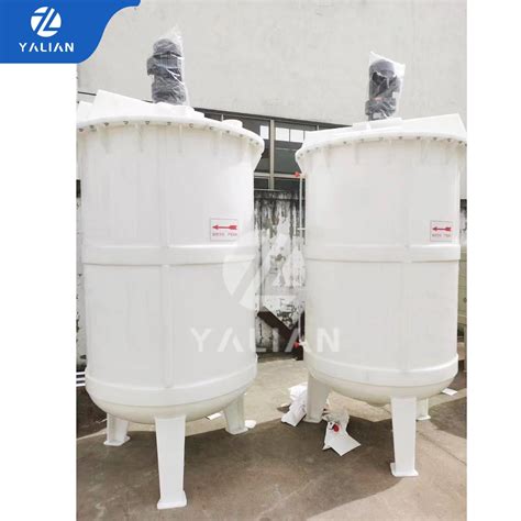 PP/PVC Plastic Mixing Tank with Blender Anti Corrosive Mixing Vessel ...