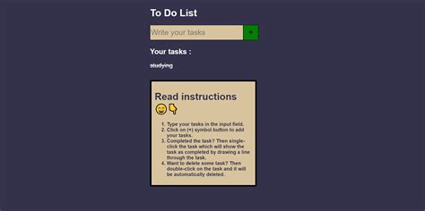 Image result for To Do List Using HTML CSS and JavaScript GitHub