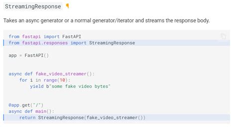 Image result for Fastapi Tutorial Python WebSocket Streaming LLM Response