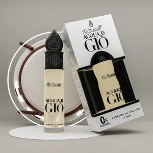 Al-Nuaim E-Series Acquad Gio Attar Roll On - Pack Of 1 (6ml) Floral ...