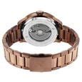 Buy Online Fastrack Automatics Black Dial Brown Metal Strap Automatic ...