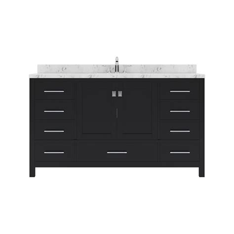 Virtu USA Caroline Avenue 60-in Espresso Undermount Single Sink ...