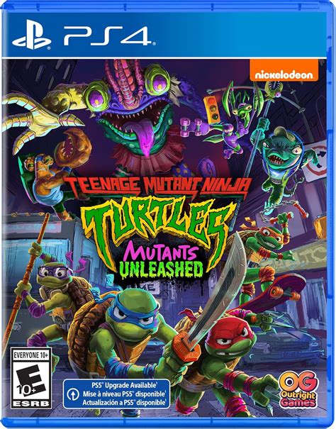 Teenage Mutant Ninja Turtles Mutants Unleashed Playstation 4 ...