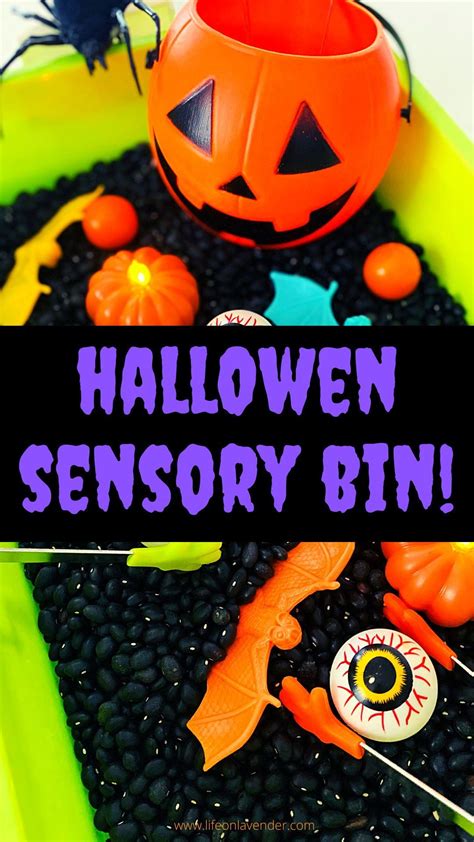 Halloween Sensory Bin | Halloween sensory, Sensory bins, Toddler fun