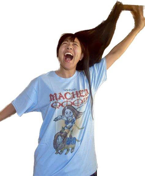 まちゅこけTシャツ【LEGEND OF NISHINARI MACHEWQOQUE】ライトブルー | KURONEKO RECORDS