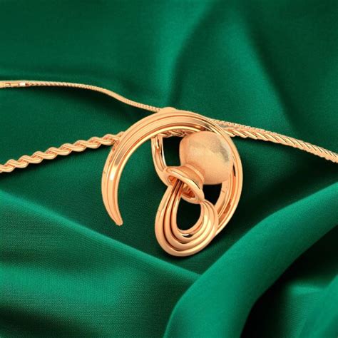 P.C. Chandra Jewellers 22KT (916) Gold "Aquarius Flow" Horoscope ...