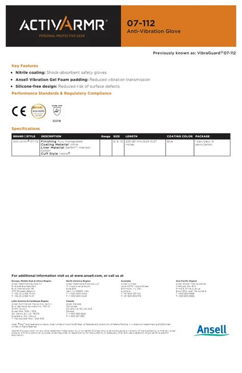 Safety Hand Gloves - ANSELL ALPHATEC SOLVEX 37-676 CHEMICAL RESISTANT ...