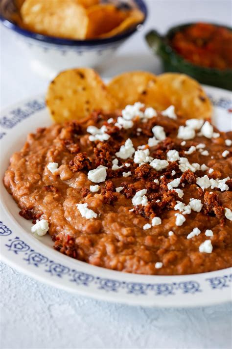 Mexican Chorizo Beans (frijoles con chorizo)