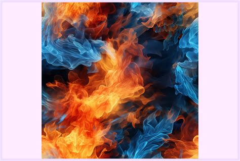 Fire Texture Seamless Pattern Gráfico por Forhadx5 · Creative Fabrica