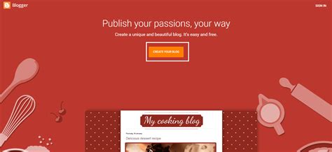 Image result for Create Blogger Site