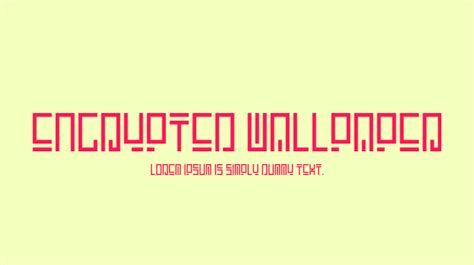 Image result for Encrypted Font