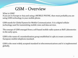 Image result for GSM Features