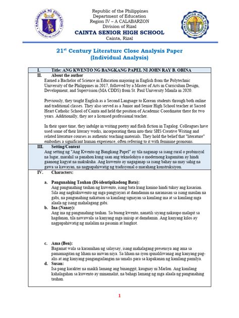 Image result for Sample Analysis Paper