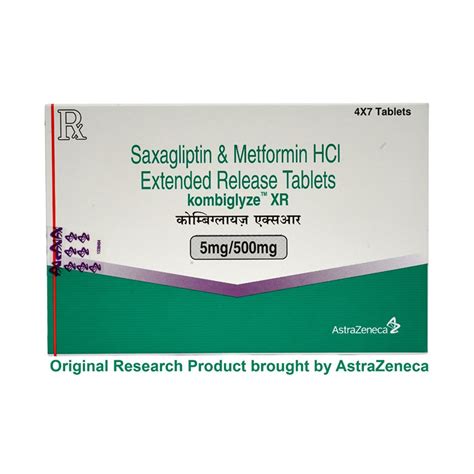 Kombiglyze XR 5mg/500mg Tablet | Uses, Side Effects, Price | Apollo ...