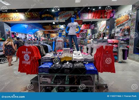 Various Las Vegas Souvenirs on Display at Gift Shop Editorial Photo ...