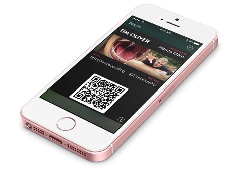 iOS电子钱包通行证的模板，可以像名片一样使用-面圈网