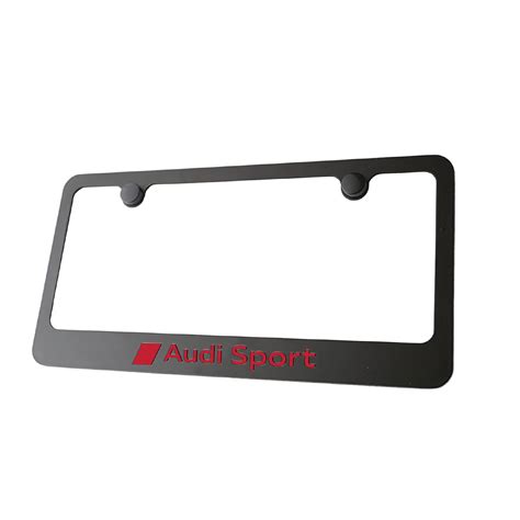 License Plate Cover - Audi Sport - AUDI Retail