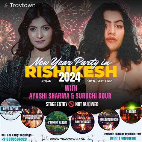 New Year Party in Rishikesh, Nirvana River Resort, Rishikesh, 30 ...