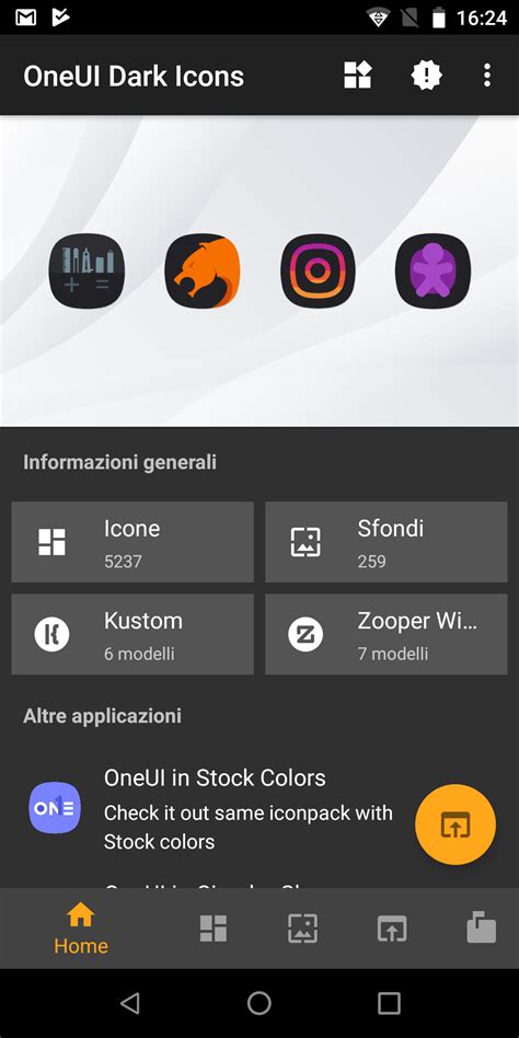 ONE UI Dark Icon Pack S10 offre le icone dell'interfaccia Samsung One ...