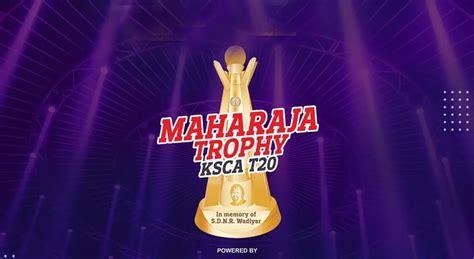 Maharaja Trophy 2024: Schedule, Live Streaming, Teams, and Latest Updates