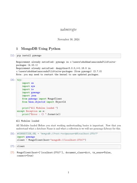 Simple Projects Using Python and MongoDB 的图像结果