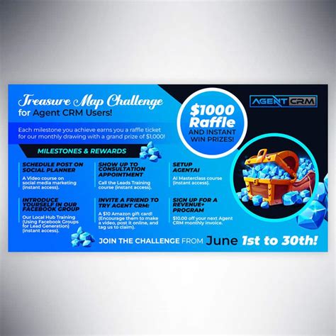 Entry #40 by VVICK for Facebook Page Banner: "Agent CRM Treasure Box ...