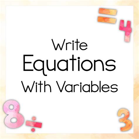Image result for Variables Examples in Math