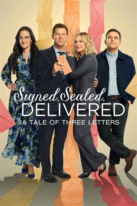 Signed, Sealed, Delivered: A Tale of Three Letters (2024) - Posters ...