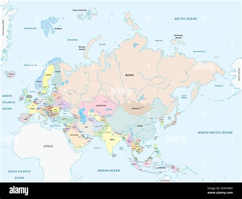 Eurasia Map