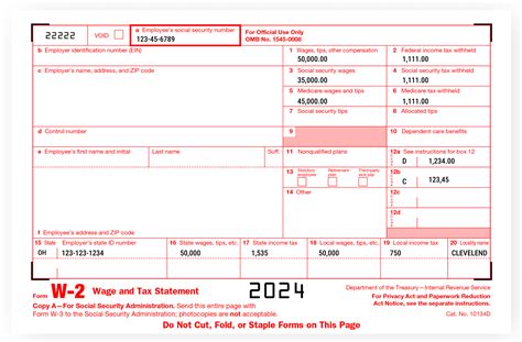 W2 Form 2023 Printable - Printable Forms Free Online