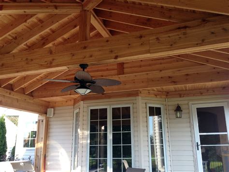 Open Porch with Cathedral Ceiling by Chicagoland Porch Builder ...
