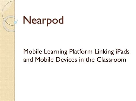 Image result for Nearpod Presentation Example