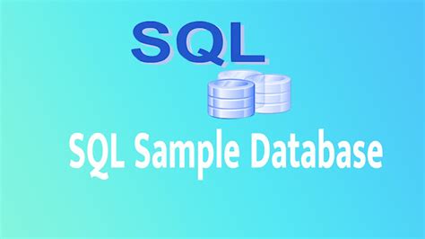 Image result for SQL Sample Database