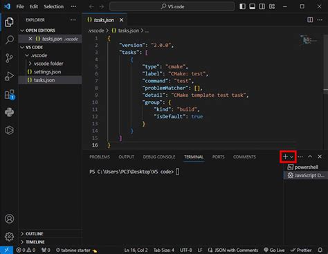 Image result for Termial Dans Visual Studio Code