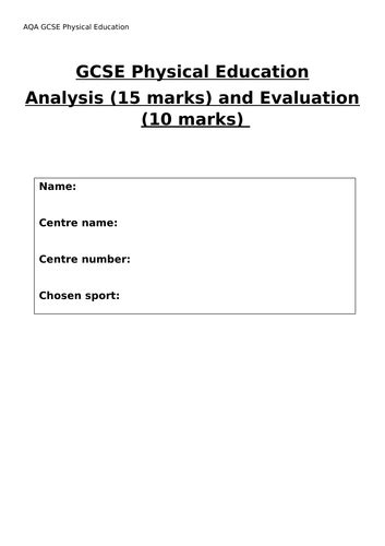 Image result for GCSE Coursework Structure