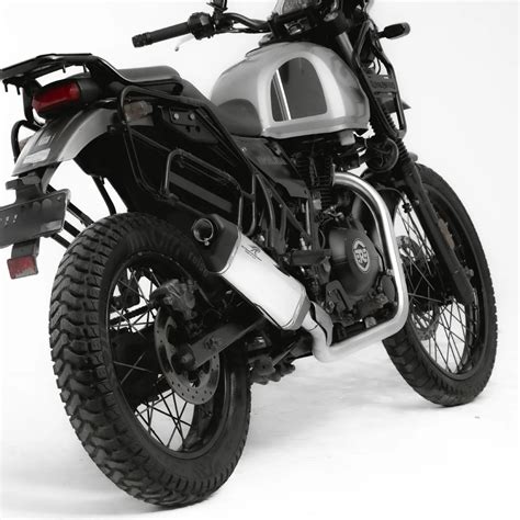 Red Rooster Vertex Polish Exhaust for Royal Enfield Himalayan & Scram ...