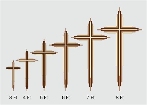 DIY 9-inch Layered Cross Plans | Wooden crosses, Wooden cross, Wooden diy