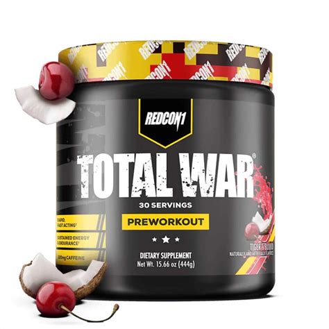 Buy Redcon1 TOTAL WAR Pre Workout (30 Servings) Online in