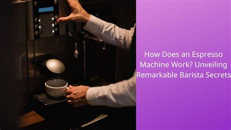 Image result for How Does an Espresso Coffee Machine Work