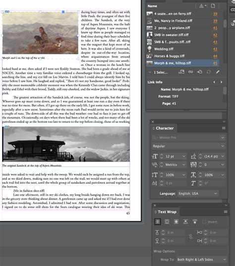 Image result for How to Do Text Wrap in InDesign