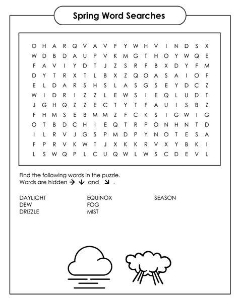 Image result for Spring Word Search Printable Difficult