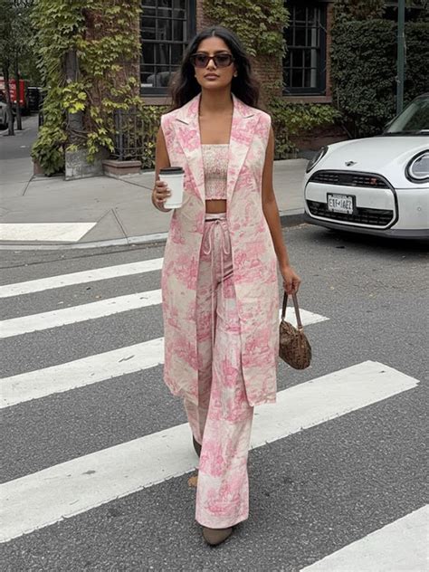 Comfort Wear Cotton Adele Three Piece Co-ord Set for Women at House of Fett