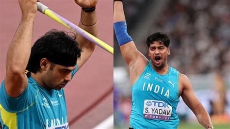 Neeraj Chopra sends special message to Sachin Yadav after World ...