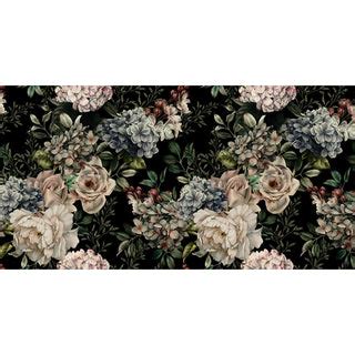 Dense Floral Pattern Wallpaper | Life n Colors