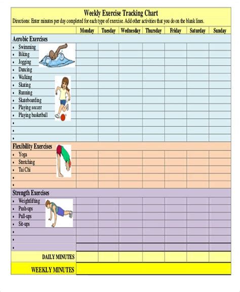 Exercise Change Matrix Template 的图像结果