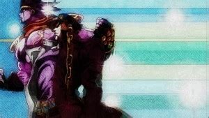 Athah Anime Jojo's Bizarre Adventure Jotaro Kujo Star Platinum 13*19 ...