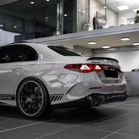 E Class W214 2024+ Upgrade Facelift Convert To Amg 53 Style Rear Bumper ...
