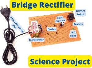 DIYtronics 1 Pc Full Wave Bridge Rectifier Project Electronic ...